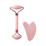 SculptGlow Facial Roller & Heart Gua Sha Massage Set - Image 6