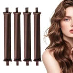 SilkWave Heatless Satin Hair Curler Rod Set - Image 11