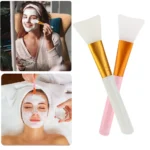 GlowSilk 5-Piece Silicone Face Brush & Mask Applicator Set - Image 4