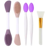 GlowSilk 5-Piece Silicone Face Brush & Mask Applicator Set - Image 10