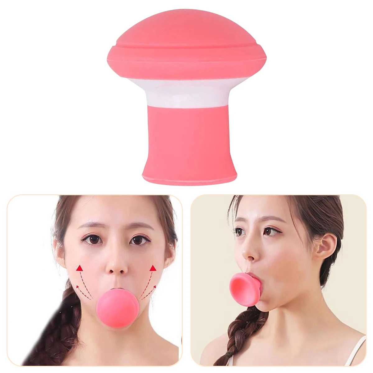 v-sculpt-silicone-jawline-exerciser V-Sculpt pink silicone jawline exerciser and facial breathing trainer