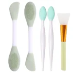 GlowSilk 5-Piece Silicone Face Brush & Mask Applicator Set - Image 8