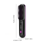 SilkGo Pro Wireless Ionic Hair Straightening Brush - Image 6