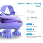 ScalpRelax Pro 4-Node Cordless Electric Scalp Massager - Image 3