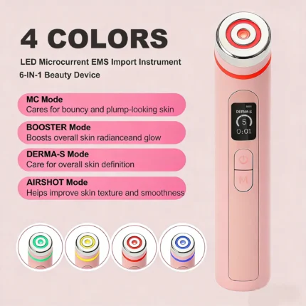 2026 Age Booster Pro Home Skincare Anti-aging Beauty Device Portable Light Therapy Essentials Acne Treatment Device