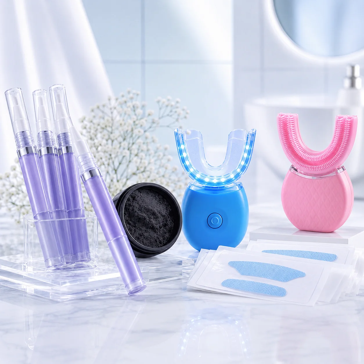 Flowressa Teeth Whitening products