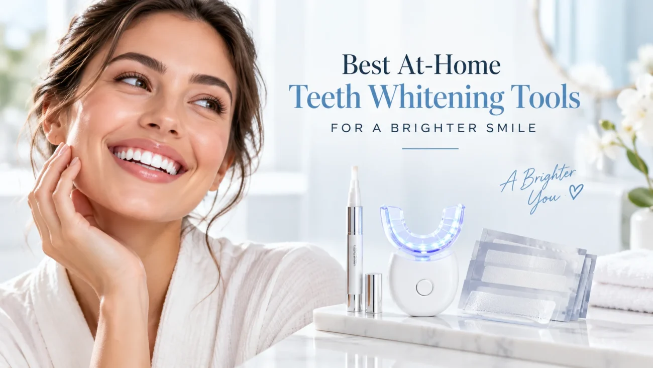 Best At-Home Teeth Whitening Tools for a Brighter Smile