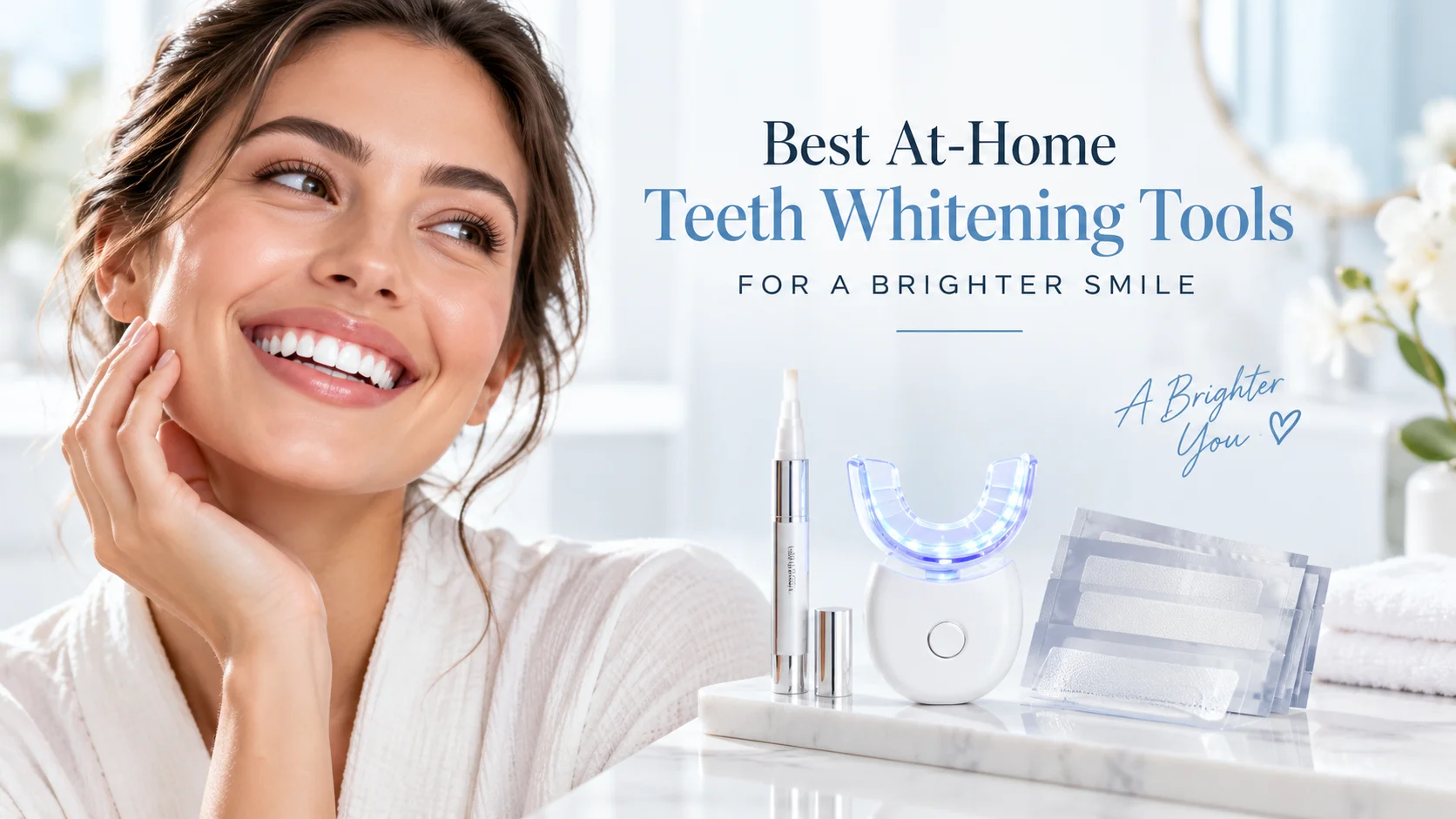 Best At-Home Teeth Whitening Tools for a Brighter Smile