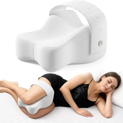 Memory Foam Knee Pillow for Side Sleepers | Flowressa