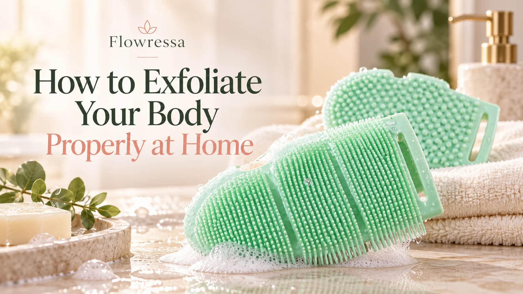 How to Exfoliate Your Body Properly at Home with a Silicone Body Scrubber
