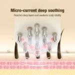 LumiScalp F1 EMS Scalp Massager Comb - Image 4
